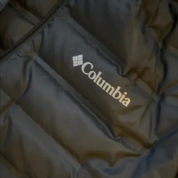 Men’s Columbia Midnight Black Down Puffer Jacket - Picture 3 of 5